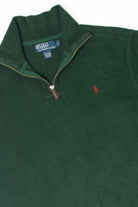 Vintage Polo By Ralph Lauren Quarter Zip Sweatshirt