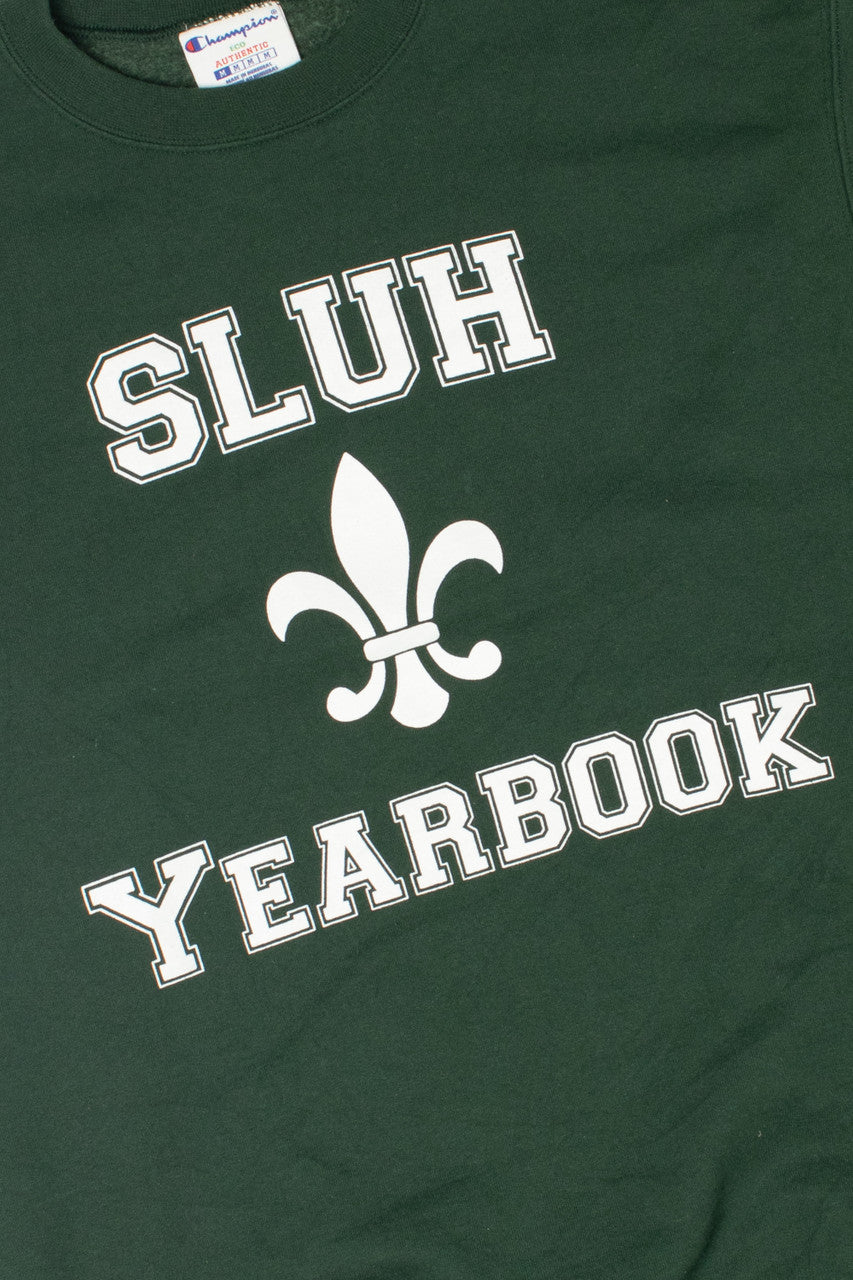 Vintage Sluh Yearbook Champion Sweatshirt 10082