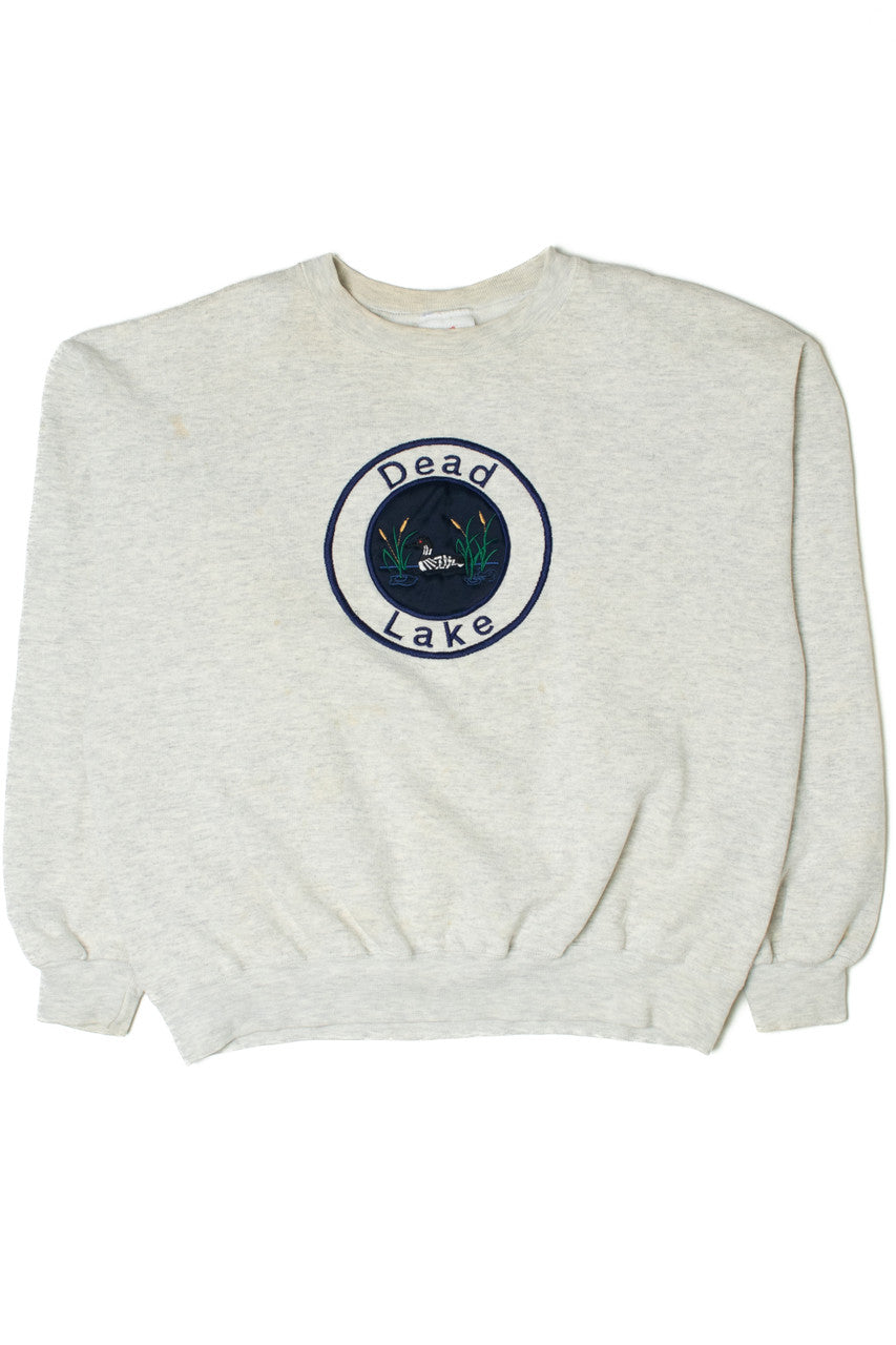 Vintage "Dead Lake" Loon Sweatshirt