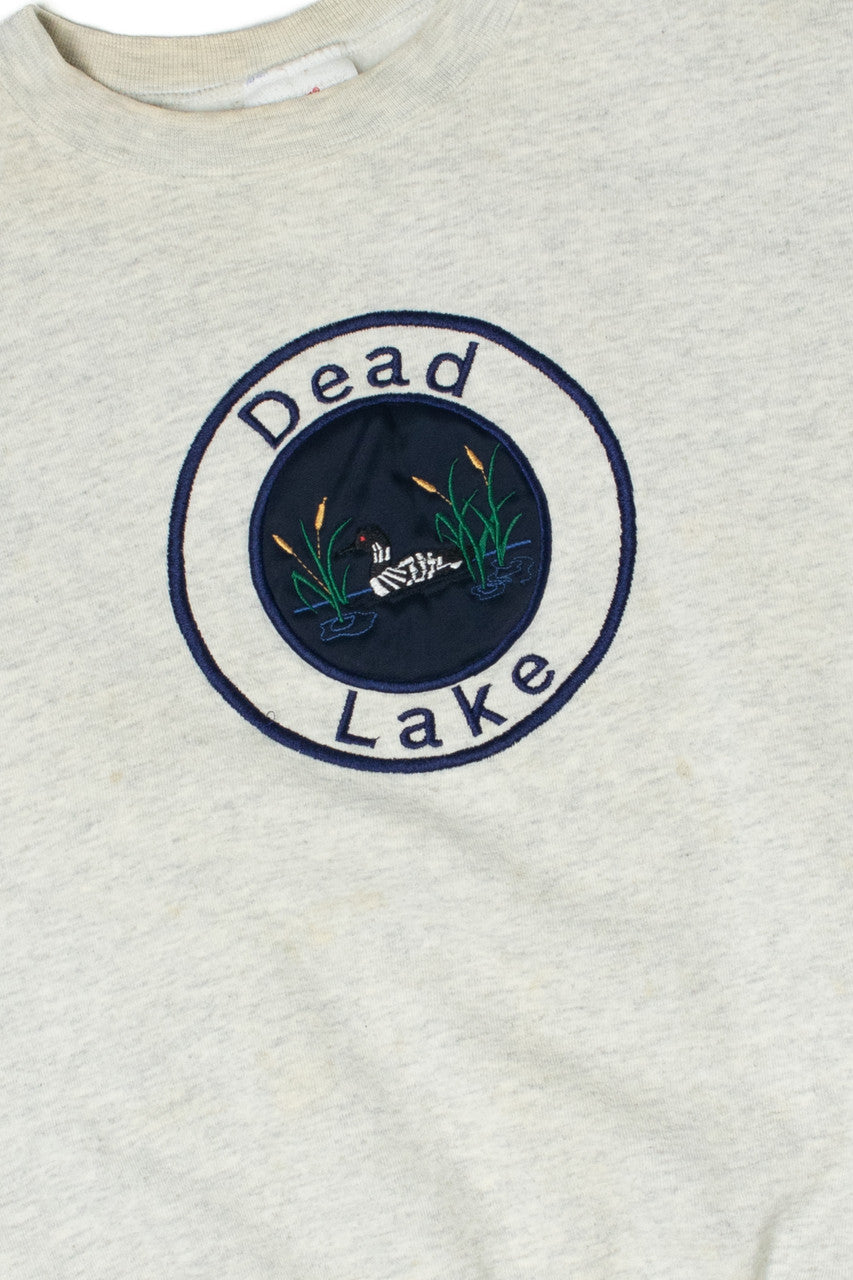 Vintage "Dead Lake" Loon Sweatshirt