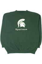 Vintage Michigan State University Spartans Mascot Sweatshirt