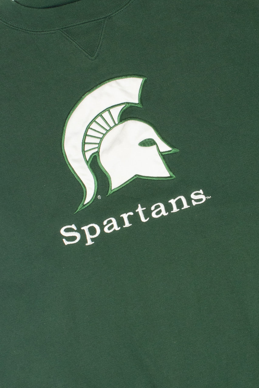 Vintage Michigan State University Spartans Mascot Sweatshirt