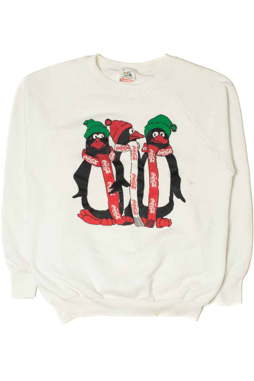 Vintage Coca-Cola Penguin Sweatshirt