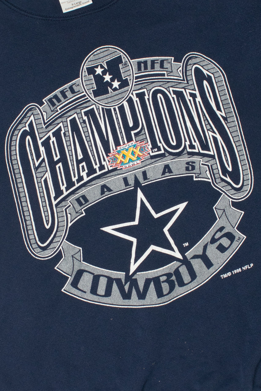 Vintage 1996 Dallas Cowboys Superbowl XXX Champions Sweatshirt
