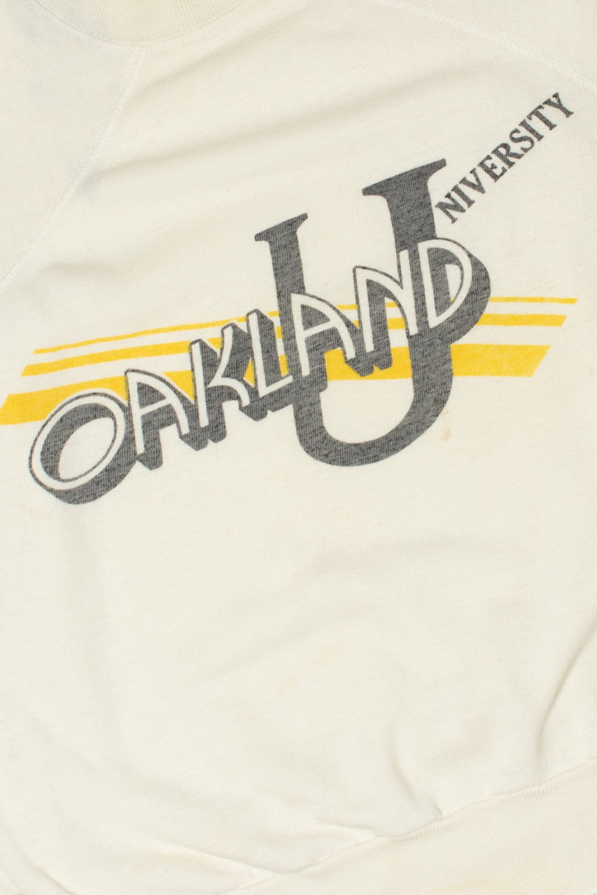 Vintage 1980's Oakland University Sweatshirt