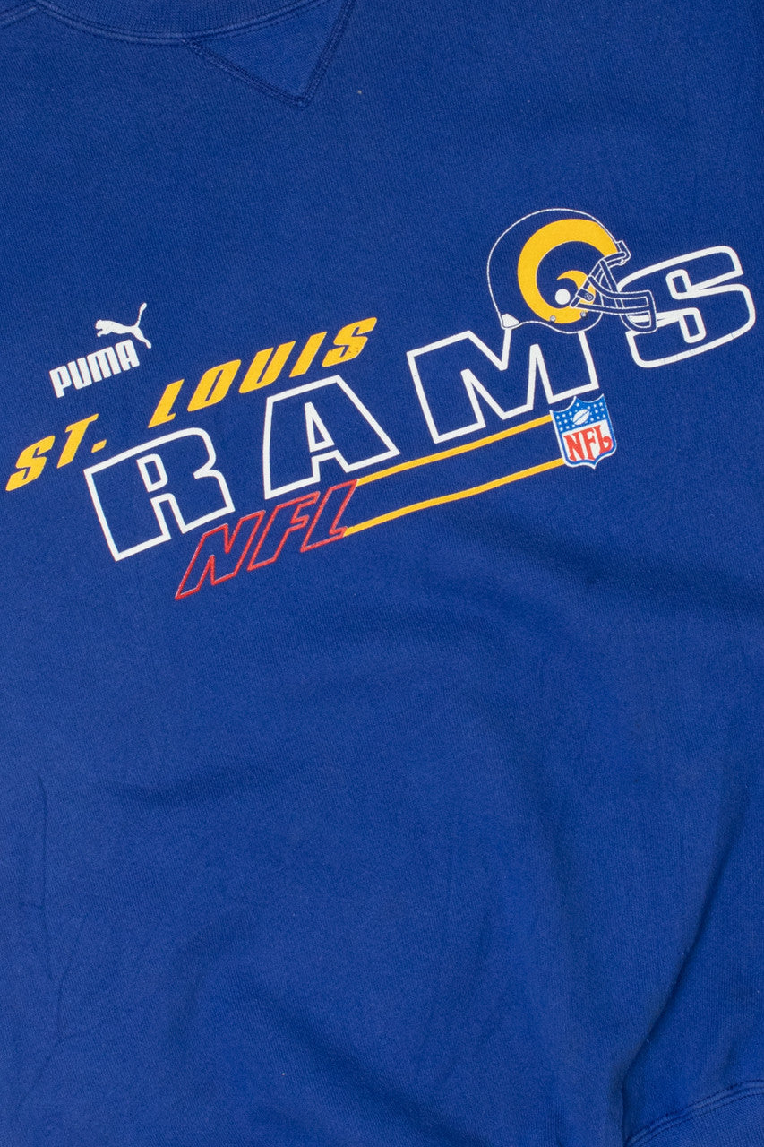 Vintage St. Louis Rams NFL Football Puma Sweatshirt