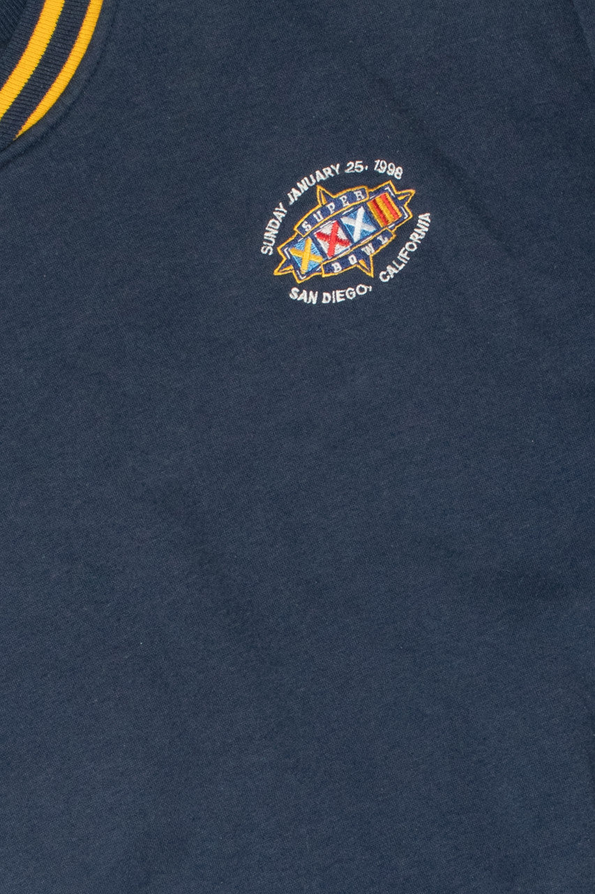 Vintage 1998 Superbowl XXXII San Diego California Starter Sweatshirt