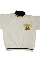 Vintage Grambling Tigers Embroidered Faux Turtleneck Sweatshirt