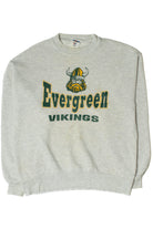 Vintage Ohio Evergreen Vikings Mascot Sweatshirt