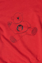 Vintage Teddy Bear Illustration Sweatshirt