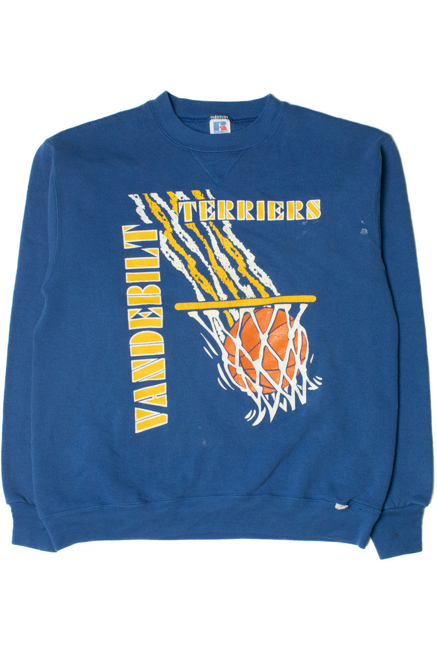 Vintage Vandebilt Terriers Basketball Sweatshirt