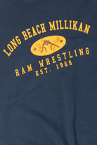Vintage Long Beach Ram Wrestling Sweatshirt