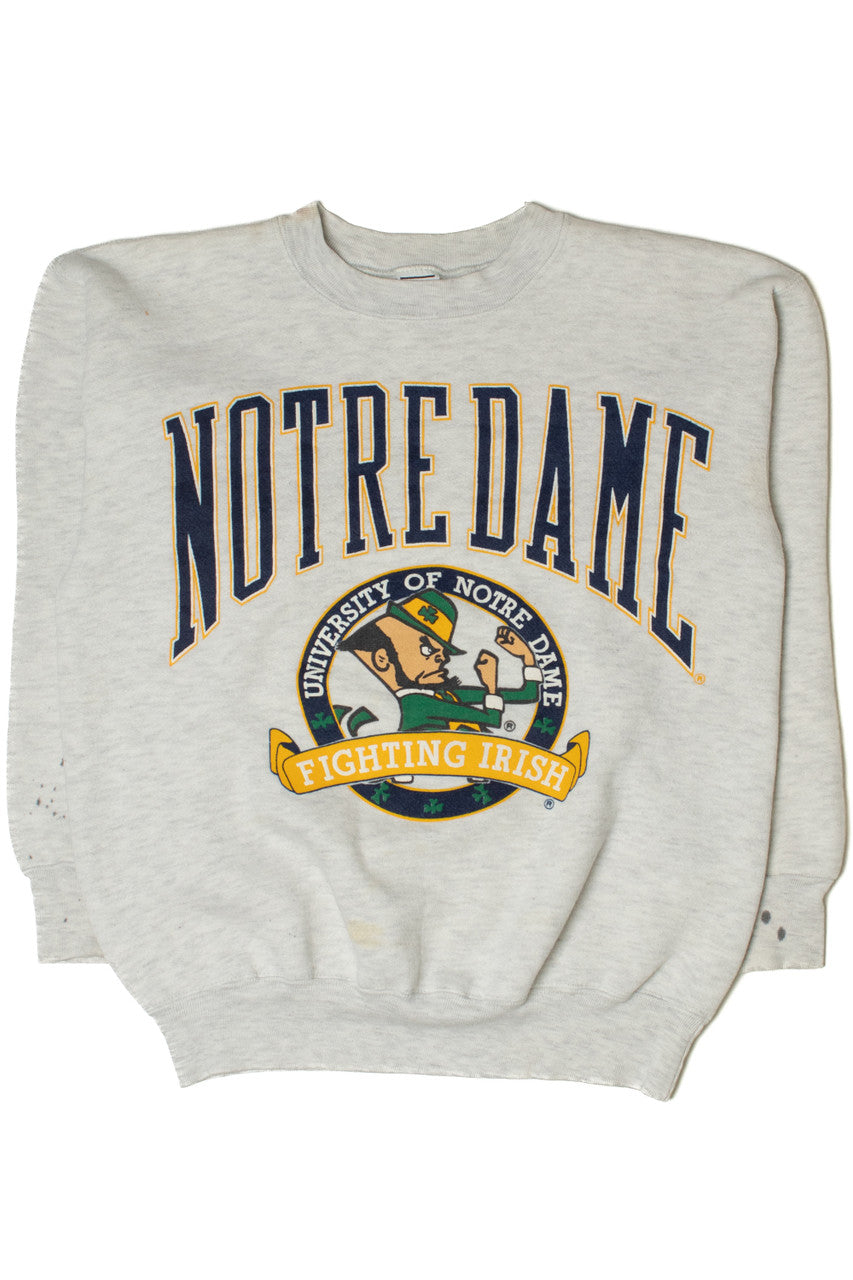 Vintage University of Notre Dame "Fighting Irish" Mascot Sweatshirt