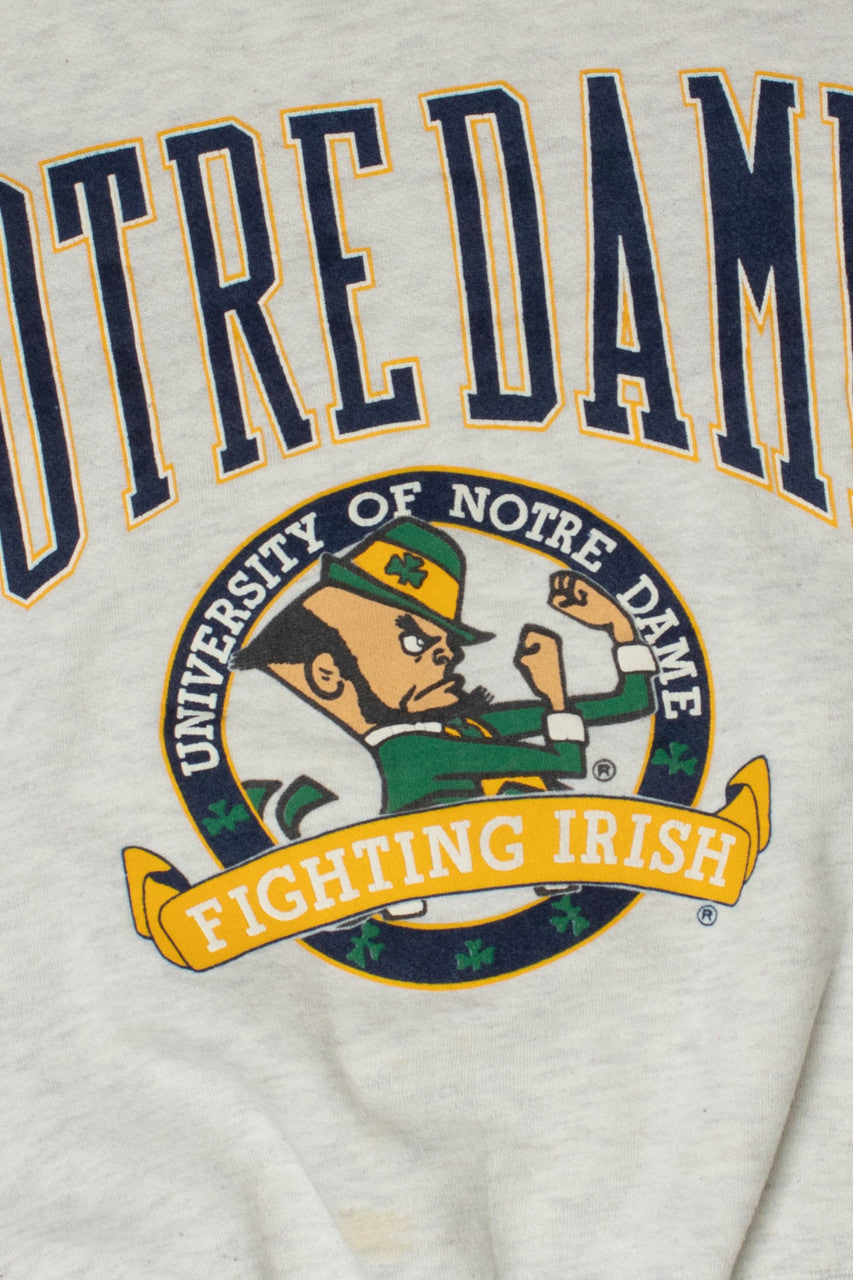 Vintage University of Notre Dame "Fighting Irish" Mascot Sweatshirt