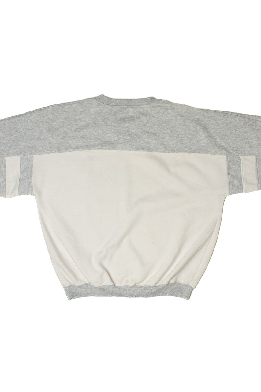 Vintage Alaska Polar Bear Button Henley Sweatshirt