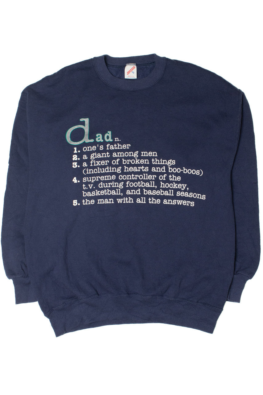 Vintage Dad Definition Sweatshirt