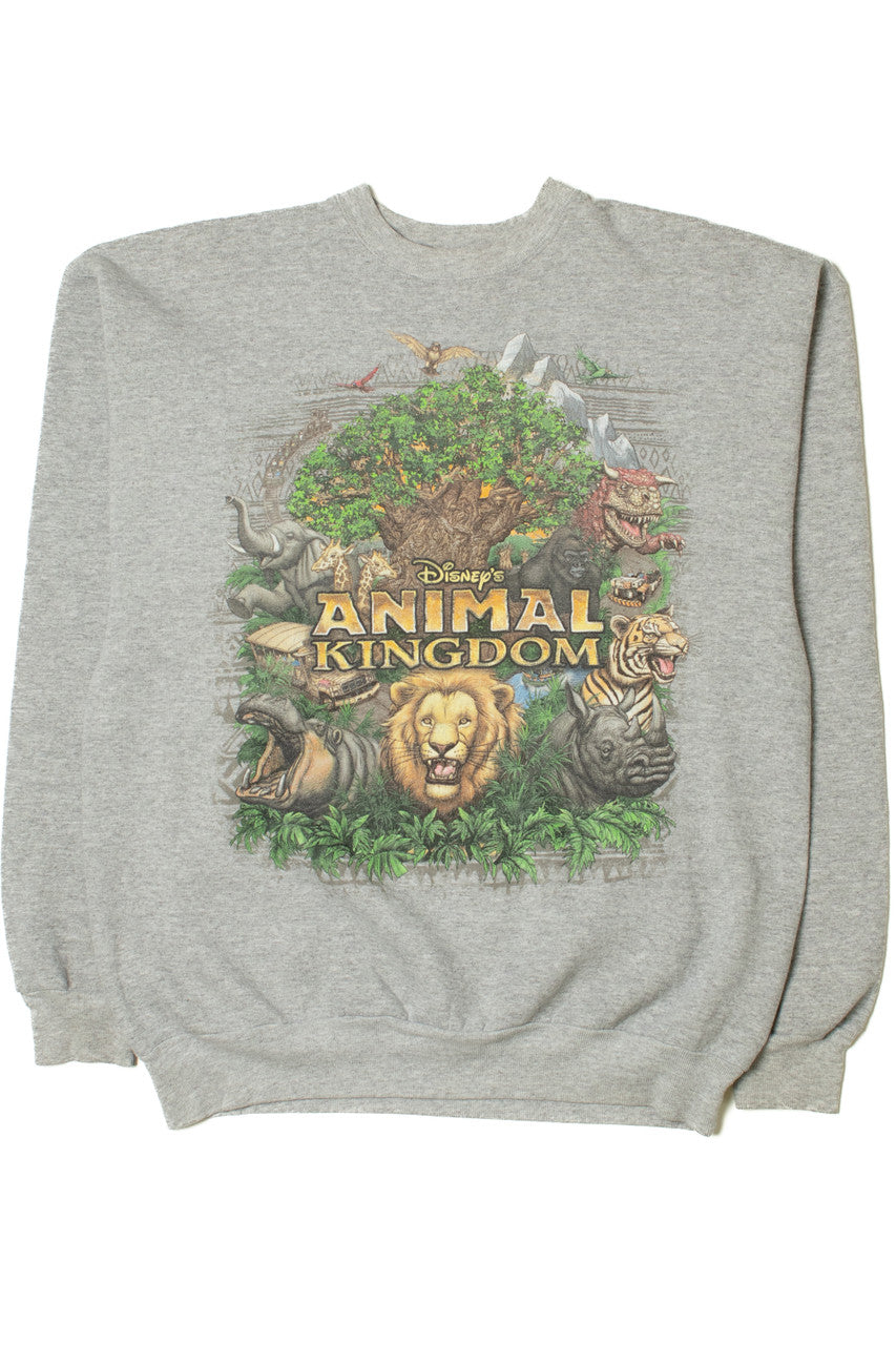 Recycled "Disney's Animal Kingdom" Disney World Sweatshirt
