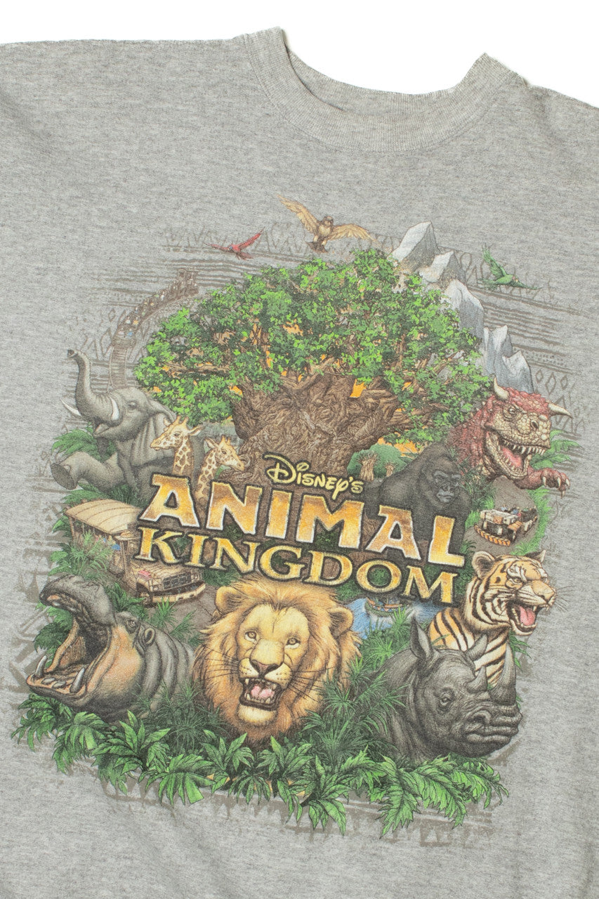Recycled "Disney's Animal Kingdom" Disney World Sweatshirt
