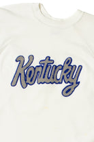 Vintage "Kentucky" University Chain Stitch Spellout Sweatshirt