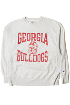 Recycled Georgia Bulldogs Champion Reverse Weave Sweatshirt (2010's)