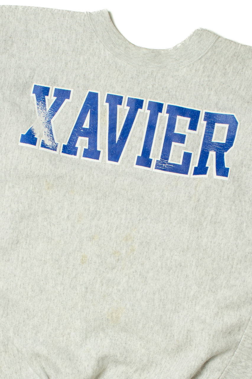 Vintage Xavier Spellout Sweatshirt