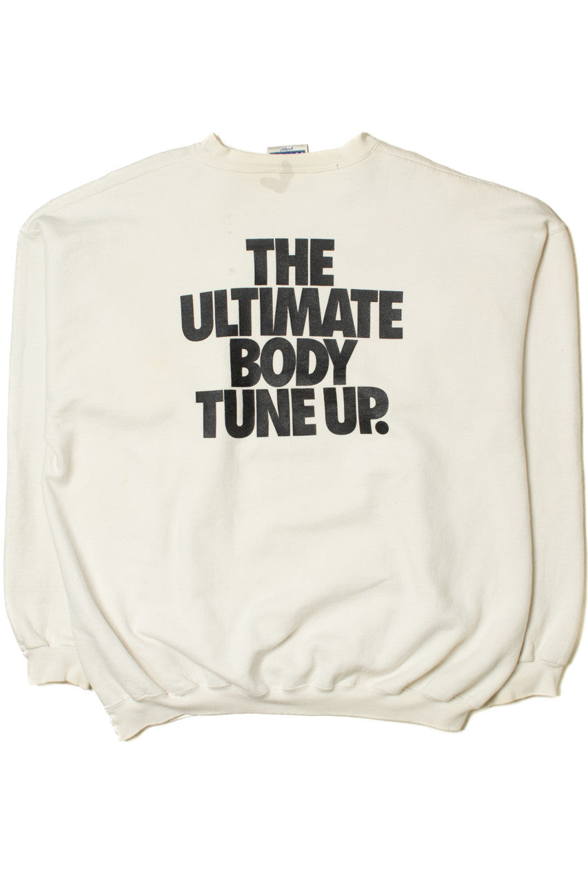 Vintage "The Ultimate Body Tune Up" Mechanic Sweatshirt