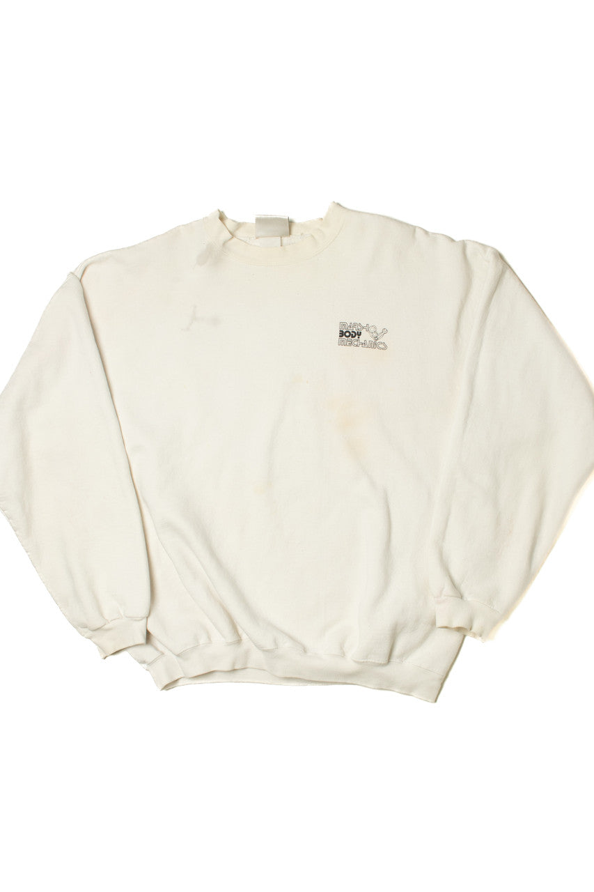 Vintage "The Ultimate Body Tune Up" Mechanic Sweatshirt