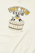 Vintage "Hot Tub Club" Penguin Sweatshirt