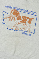 Vintage 1993 Dog With Pheasant "Othello, WA" Sweatshirt