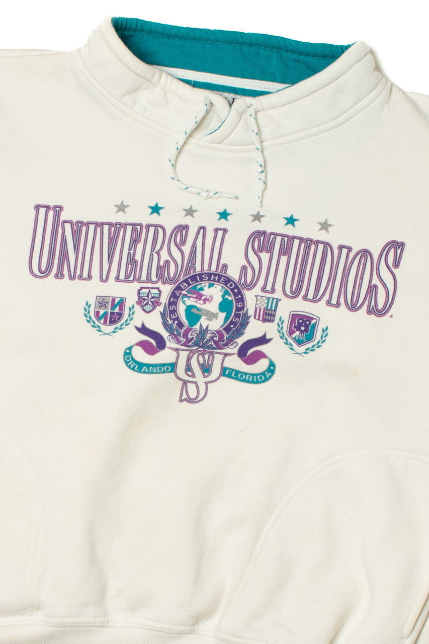 Vintage Universal Studios Mock Neck Sweatshirt