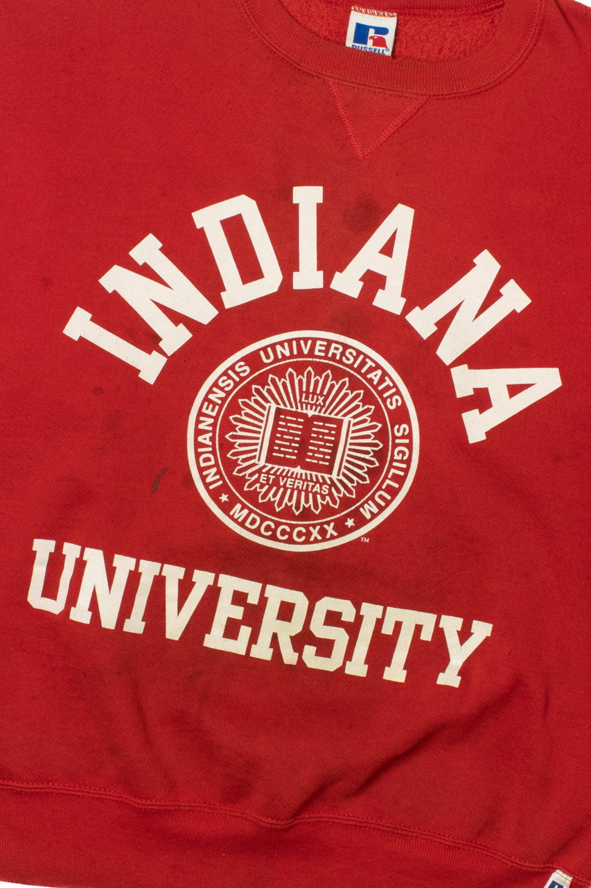 Vintage Indiana University Russell Athletic Sweatshirt 10265