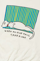 Vintage 1991 "When All Else Fails, Take A Nap" Cat Nap Sweatshirt
