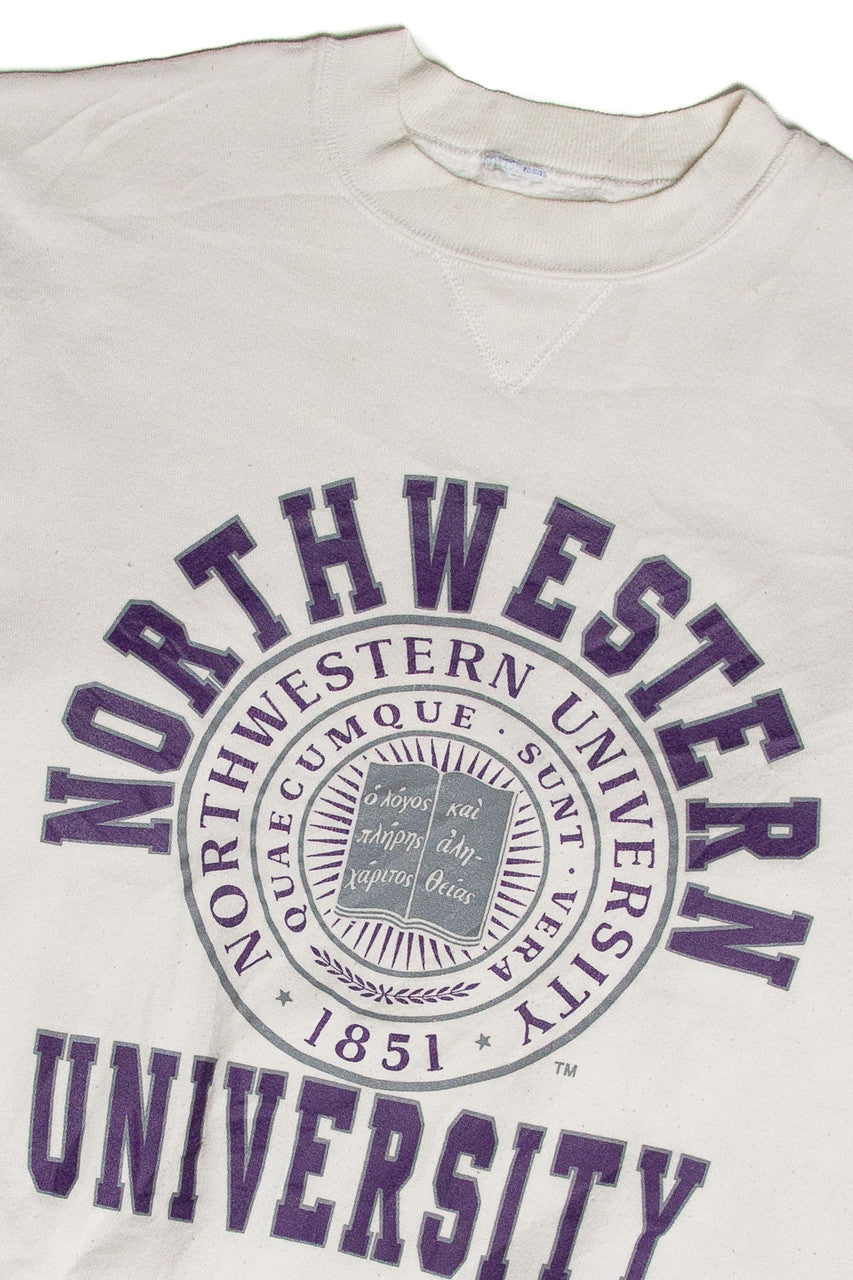 Vintage Northwestern University Sweatshirt