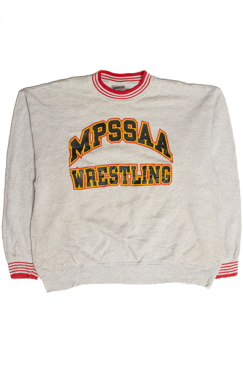 Vintage MPSSAA Wrestling Maryland Sweatshirt