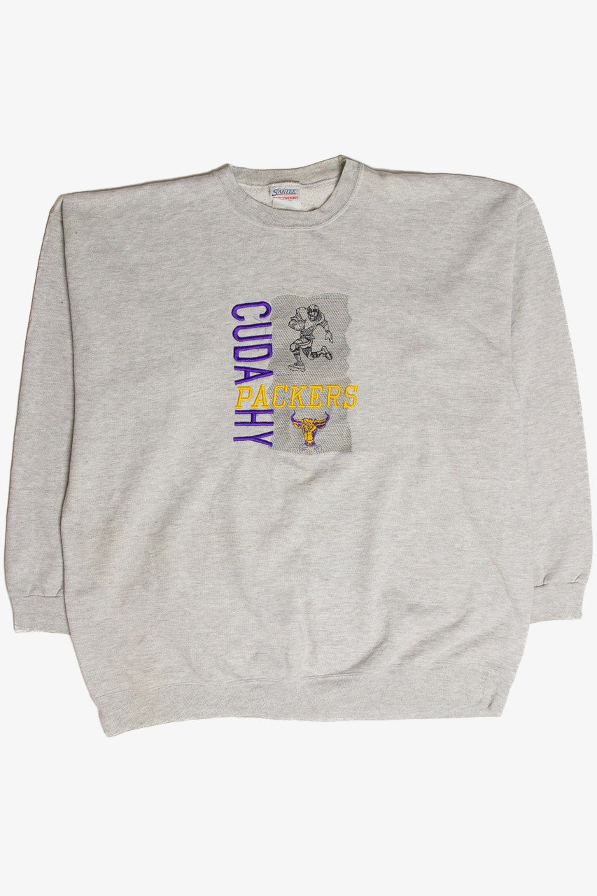 Vintage Cudahy Packers Football Sweatshirt