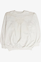 Vintage Alore Crochet Work Sweatshirt