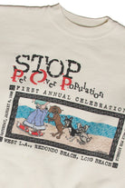 Vintage Stop Pet Over Population California Sweatshirt (1998)