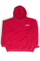 Vintage Coca Cola Hooded Sweatshirt