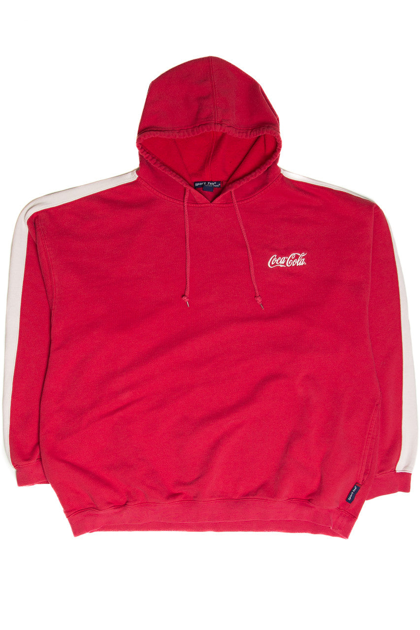 Vintage Coca Cola Hooded Sweatshirt