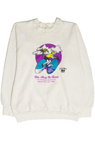 Vintage Bike Along The Beach MS Benefit Sweatshirt (1990)