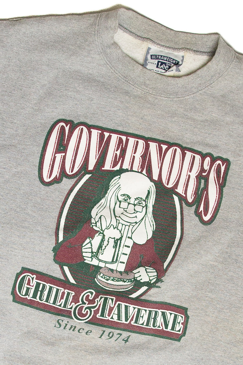 Vintage Governor's Grill & Taverne Sweatshirt