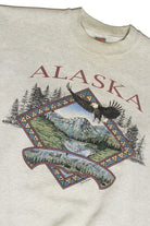 Vintage Alaska Prairie Mountain Sweatshirt