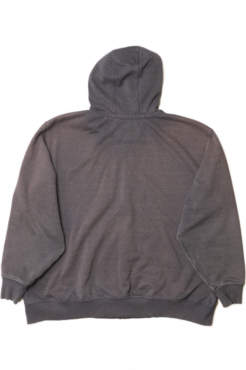Carhartt Sun-Faded Distressed Zip-Up Hoodie Sweatshirt