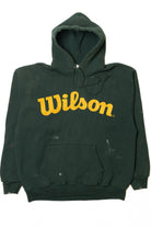 Distressed "Wilson" Spellout Sweatshirt