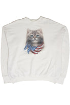 Vintage Cat USA Bandana Sweatshirt