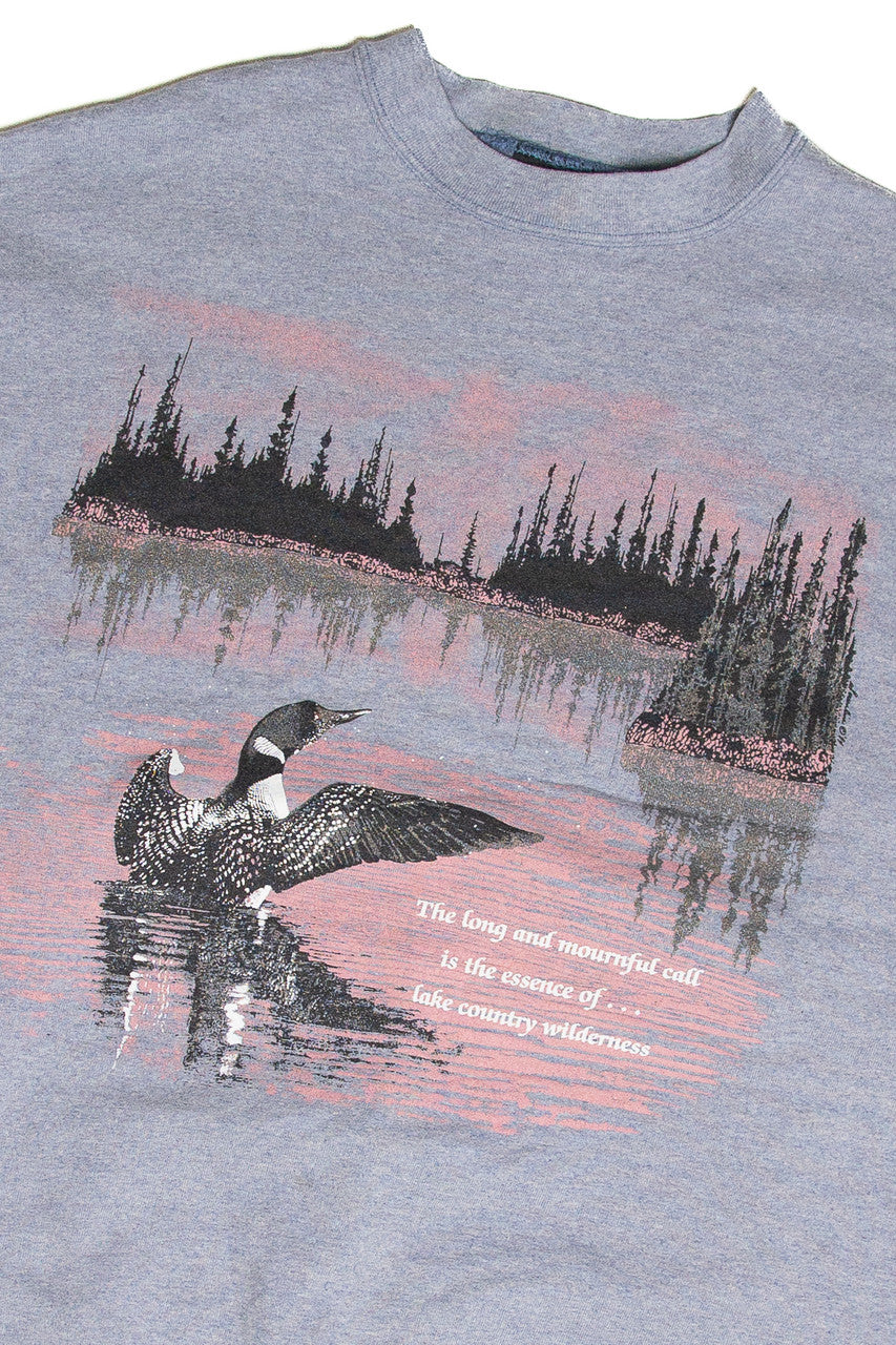Vintage Lake Country Wilderness Graphic Sweatshirt
