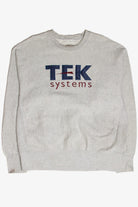 Vintage Tek Systems Embroidered Sweatshirt