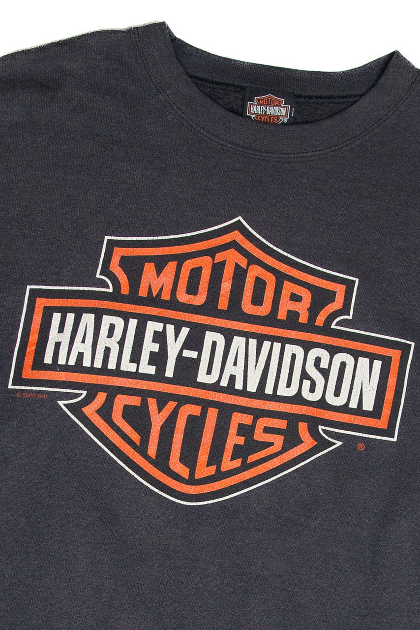 Vintage Harley Davidson Aces & Eights Ohio Sweatshirt