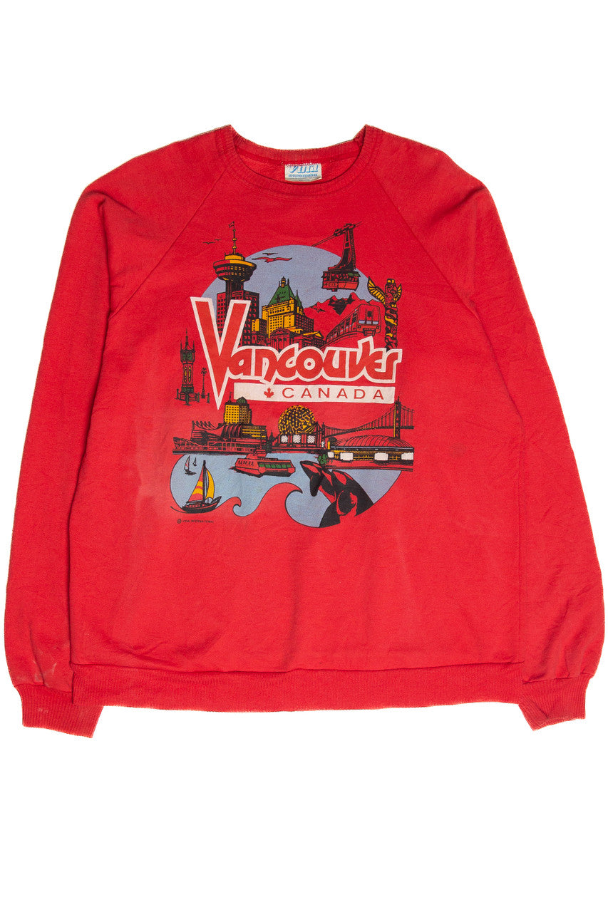 Vintage Vancouver Canada Graphic Sweatshirt