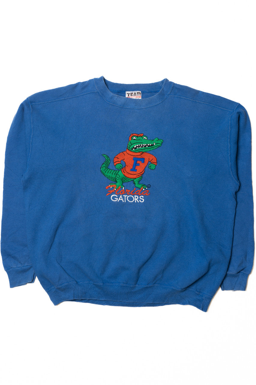 Vintage Florida Gators Embroidered Mascot Sweatshirt